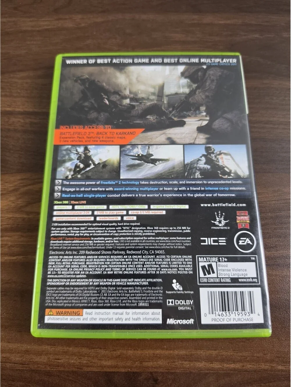 N/A battlefield limited